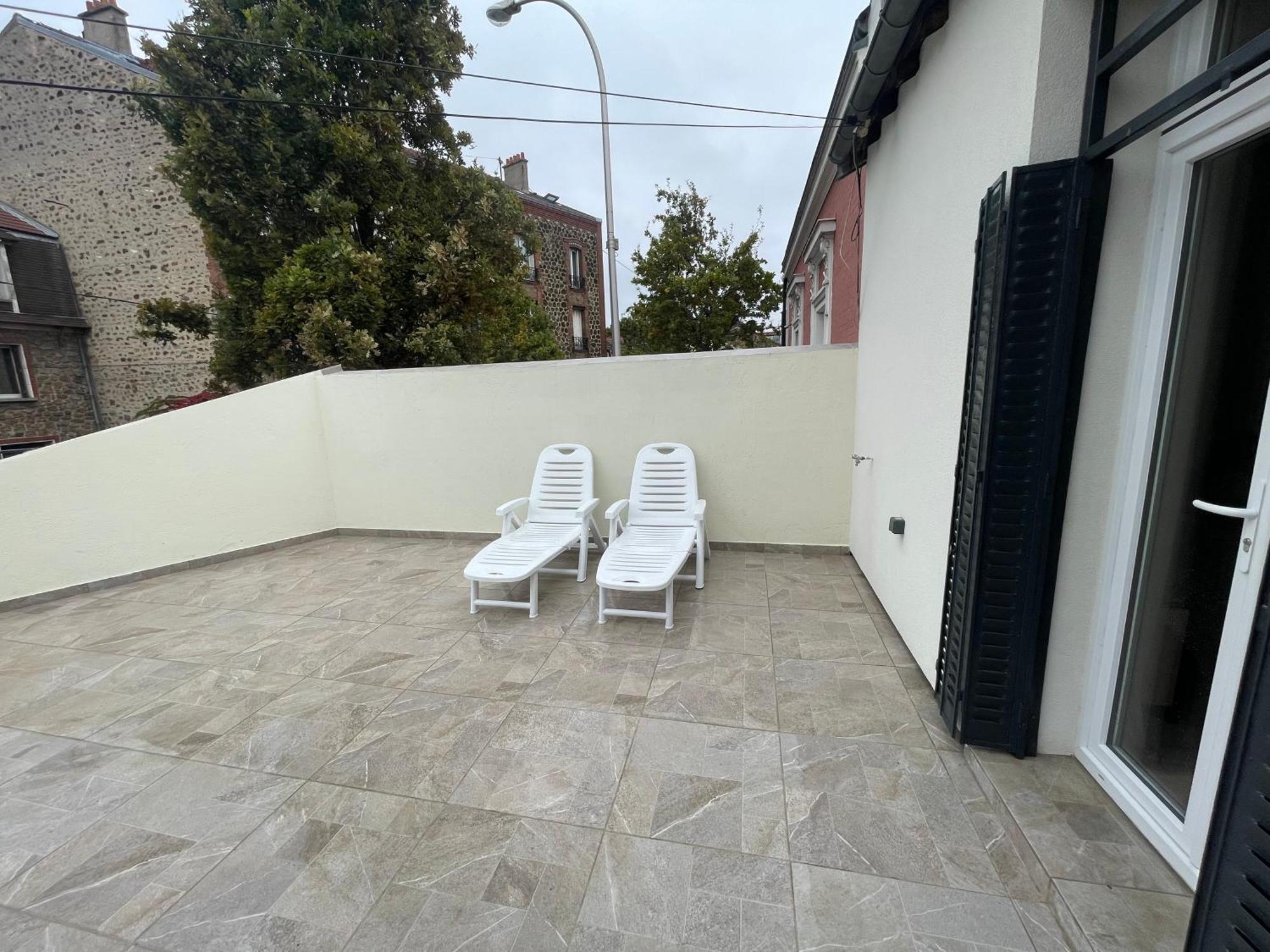 Appartement Avec Terrasse Et Ciel Etoile ! ノワジー・ル・セック エクステリア 写真